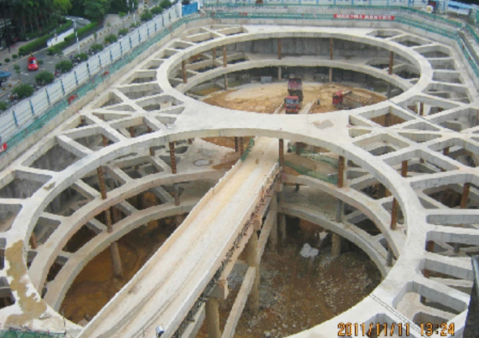 【優(yōu)質(zhì)結構工程獎】有線信息傳輸大廈基坑支護、土石方和樁基礎工程